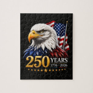 250 Jaar Amerika 250e Verjaardag Patriottisch VS Legpuzzel