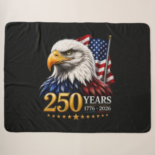 250 Jaar Amerika 250e Verjaardag Patriottisch VS Sherpa Deken
