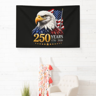 250 Jaar Amerika 250e Verjaardag Patriottisch VS Spandoek