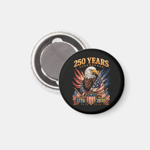 250 Jaar Amerika 250e Verjaardag Usa Patriottisch Magneet