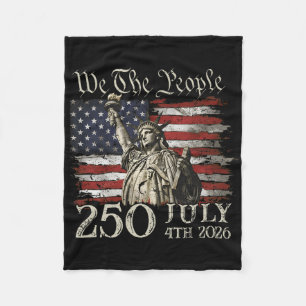 250 Jaar Amerika 250e Verjaardag Vs Vlag 4 Fleece Deken