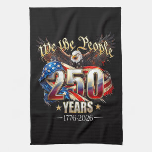 250 jaar Amerika 250ste verjaardag 4 juli Theedoek