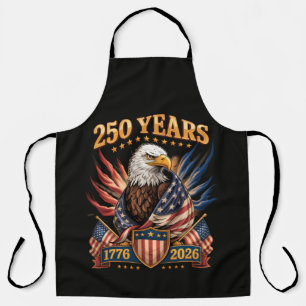 250 Jaar Amerika 250ste Verjaardag Usa Patriottisc Schort