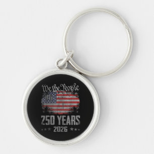 250 Jaar Amerika 250ste Verjaardag USA Patriottisc Sleutelhanger