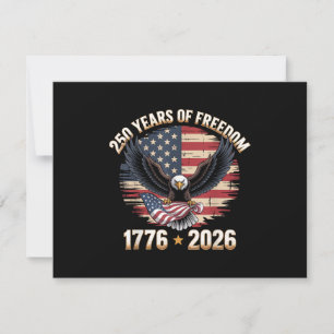 250 Jaar Amerika 250ste Verjaardag VS Vlag 4 Kaart