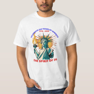 250 JAAR AMERIKA – DE GEEST VAN 26 T-SHIRT