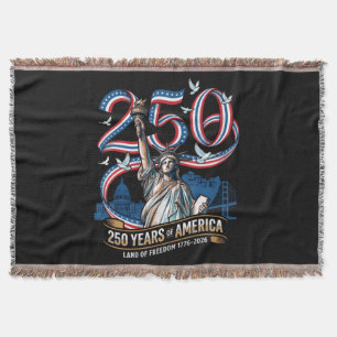 250 Jaar Amerika Herdenking 1776 2026 Deken