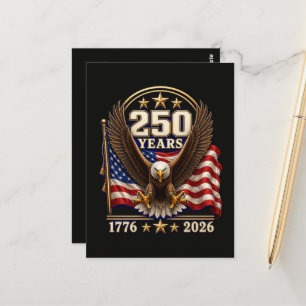 250 Jaar Amerika Herdenking 250e Briefkaart