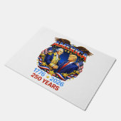 250 Jaar Amerika Herdenking 250e Deurmat (Schuin)