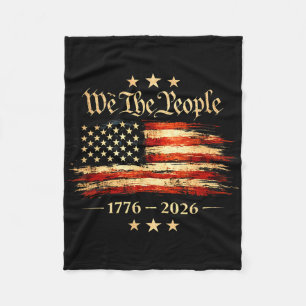 250 Jaar Amerika Herdenking 250e Onafhankelijkheid Fleece Deken