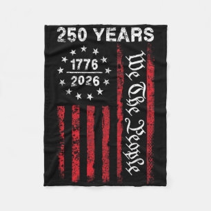 250 Jaar Amerika Herdenking 250e Onafhankelijkheid Fleece Deken