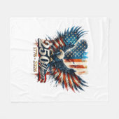 250 Jaar Amerika Herdenking 250e Onafhankelijkheid Fleece Deken (Voorkant (Horizontaal))