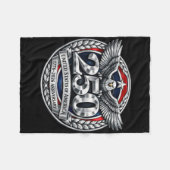 250 Jaar Amerika Herdenking 250e Onafhankelijkheid Fleece Deken (Voorkant (Horizontaal))