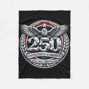 250 Jaar Amerika Herdenking 250e Onafhankelijkheid Fleece Deken