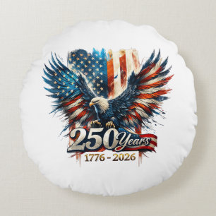250 Jaar Amerika Herdenking 250e Onafhankelijkheid Rond Kussen