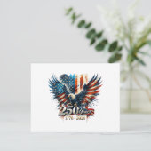250 Jaar Amerika Herdenking 250e Onafhankelijkheid Save The Date (Staand voorkant)