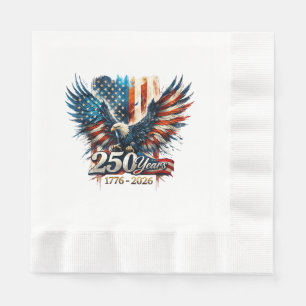 250 Jaar Amerika Herdenking 250e Onafhankelijkheid Servet