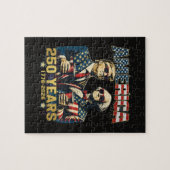 250 Jaar Amerika Herdenking 250e Trump Legpuzzel (Horizontaal)