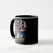 250 jaar Amerika jubileum 1776 2026 Mok (Voorkant links)