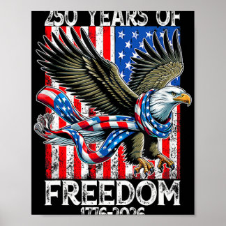 250 Jaar Amerika Jubileum 250e Onafhankelijkheid D Poster