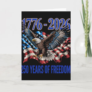 250 Jaar Amerika Jubileum 250e Onafhankelijkheid Kaart