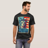 250 jaar Amerika Jubileum 4 juli Onafhankelijk T-shirt (Voorkant volledig)