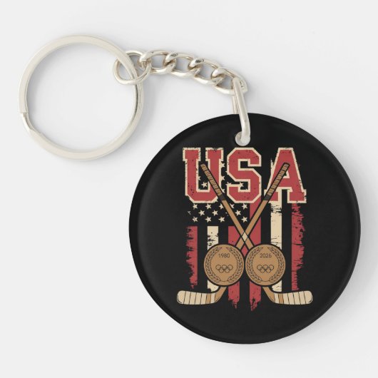 250 jaar Amerika jubileum Sleutelhanger (Voorkant)