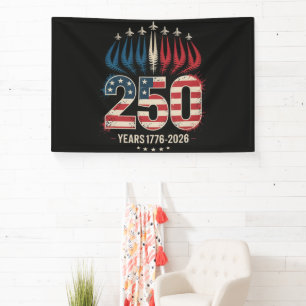 250 jaar Amerika jubileum Spandoek