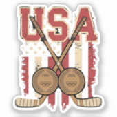 250 jaar Amerika jubileum Sticker (Voorkant)