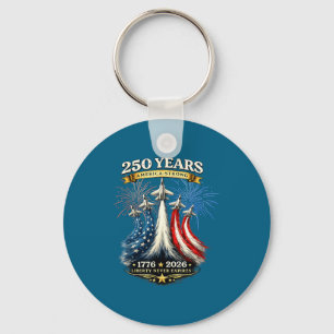 250 Jaar Amerika Sterk 1776 Sleutelhanger