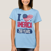 250 jaar Amerika T-shirt (Voorkant)