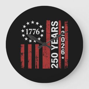 250 Jaar Amerika Verjaardag 250e Onafhankelijkheid Grote Klok