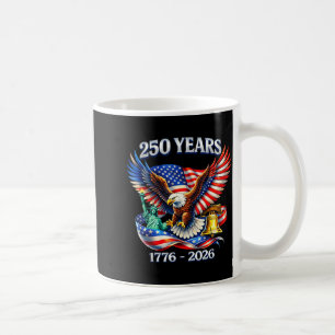 250 jaar amerika verjaardag 250e onafhankelijkheid koffiemok