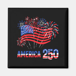 250 jaar Amerika verjaardag 250e onafhankelijkheid Magneet