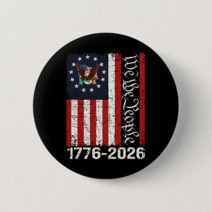 250 Jaar Amerika Verjaardag 250e Onafhankelijkheid Ronde Button 5,7 Cm