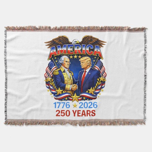 250 Jaar Amerika Verjaardag 250ste Deken (Voorkant)