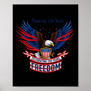250 jaar amerika verjaardag usa 250ste verjaardag poster