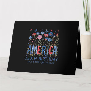 250 Jaar Amerika Verjaardag VS 250e Verjaardag A Kaart