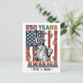 250 Jaar Amerika Vierde Juli 2026 Patrio Semiquinc Briefkaart