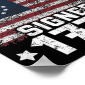 250 Jaar Amerika Viering 1776-2026 Onafhankelijkhe Poster (Hoek)