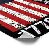 250 jaar Amerika viering 250e Onafhankelijkheid D Poster (Hoek)