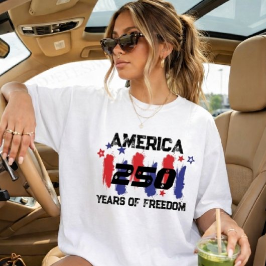 250 Jaar Amerika Viering 250e Onafhankelijkheid D T-shirt