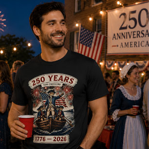 250 Jaar Amerika Viering 250e Onafhankelijkheid T-shirt