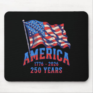 250 jaar Amerika viering 250e onafhankelijkheidsda Muismat