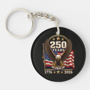250 Jaar Amerika Viering 250e Sleutelhanger