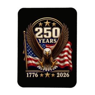 250 Jaar Amerika Viering 250ste Magneet