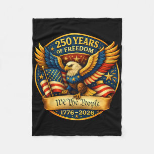 250 Jaar Amerikaans 1776 2026 250e Amerikaanse Ver Fleece Deken