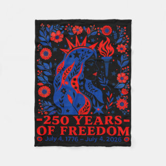 250 Jaar Amerikaans 1776 2026 250e Amerikaanse Ver Fleece Deken