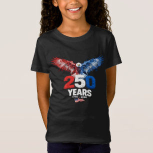 250 Jaar Amerikaans 1776 2026 250e USA Patriottisc T-shirt