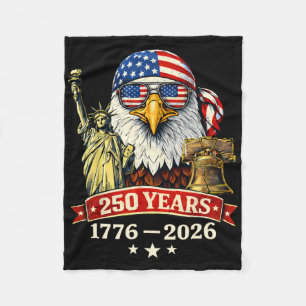 250 Jaar Amerikaans 1776-2026 250e Verjaardag 250e Fleece Deken